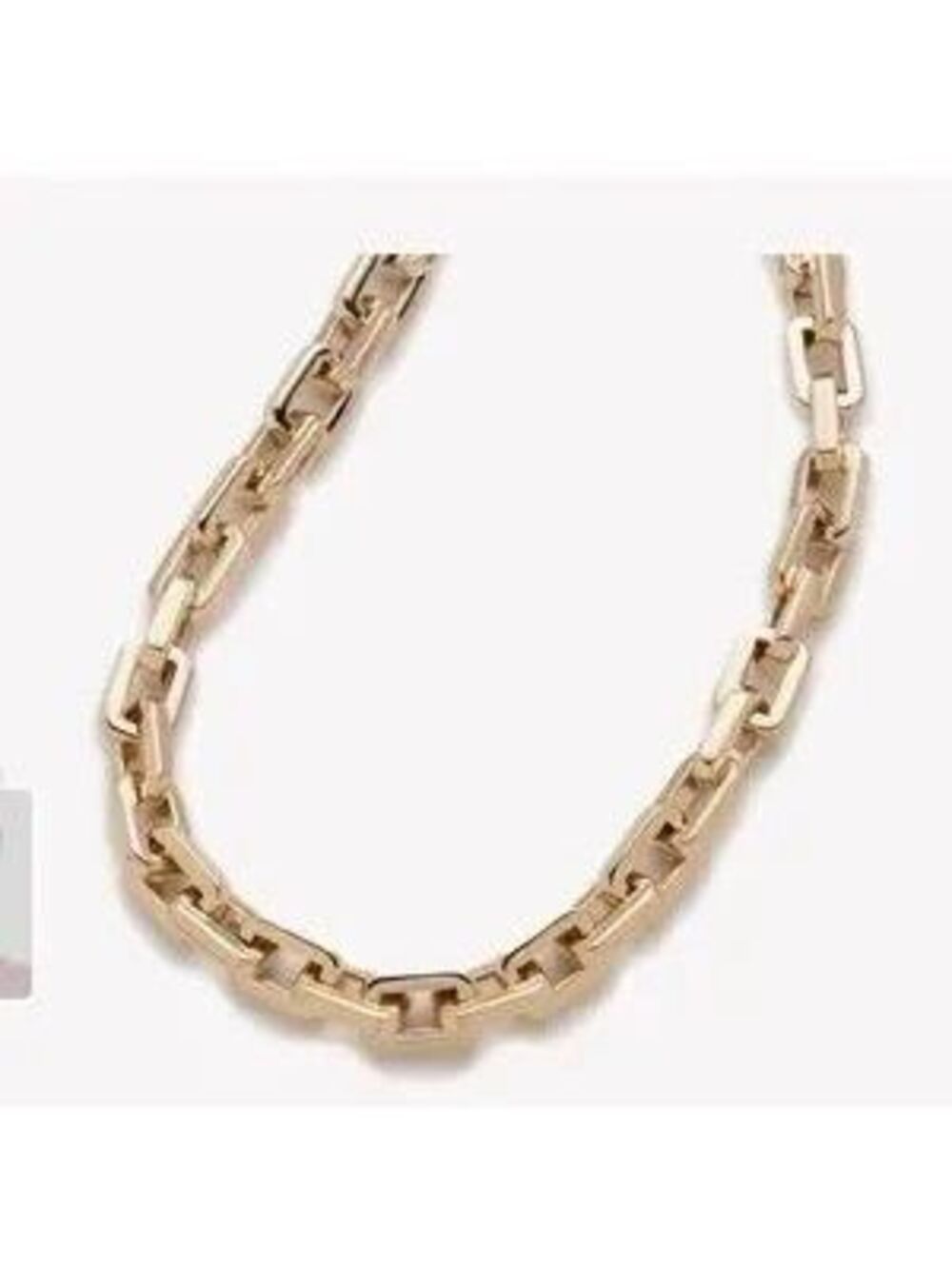 Eddie Borgo Supra Link Necklace